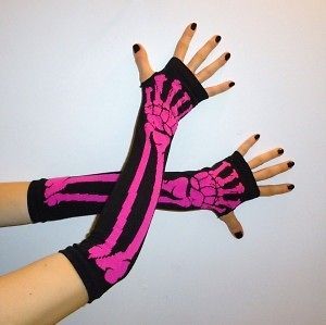 neon gloves in Womens Accessories
