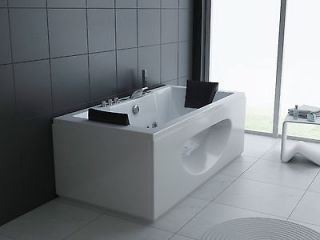 poseidon rt1804 whirlpool tub bathtub white  1950