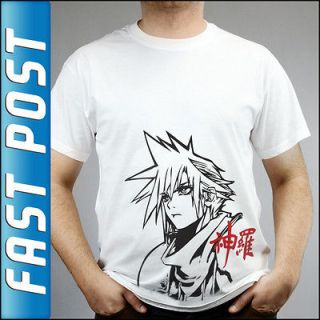 Final Fantasy 7 VII Cloud White T Shirt Adults and Kids sizes