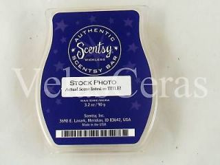 scentsy midnight fig 3 2 bar candle wax new time