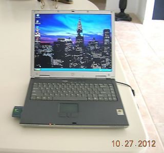 gateway 450sx4 15 laptop computer w wifi fully tested time