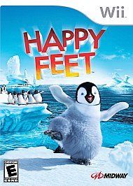 happy feet wii 2006 complete with manual and case time