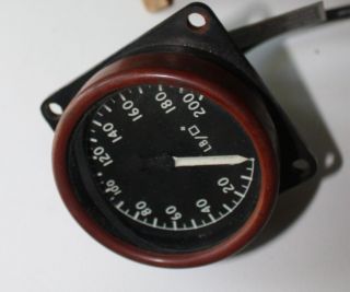 wwii negretti zambra england spitfire pressure gauge from australia 