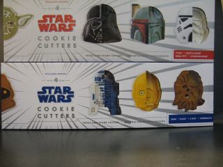   Cookie Cutters HEROES and DROIDS and ALIENS Williams Sonoma BUNDLE