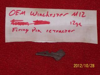 winchester m12 model 12 12ga firing pin retractor oem time