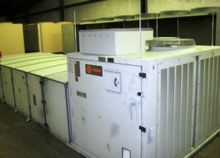 25 ton trane intellipak package rooftop unit 2006 time left
