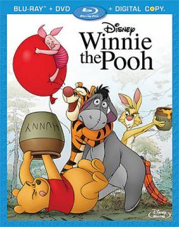 Winnie the Pooh Blu ray DVD, 2011, 3 Disc Set, Includes Digital Copy 