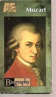biography mozart vhs 1996 buy multiple items
