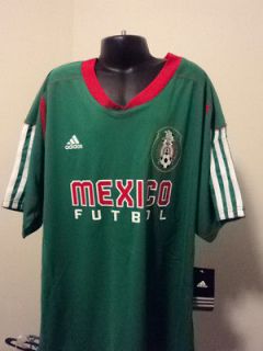   Mexico Futbol Football Soccer Youth Home Green Call Up Jersey NWT XL