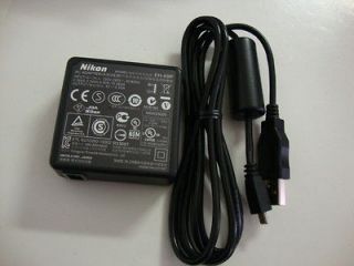 GENUINE NIKON EH 69P AC ADAPTER CHARGER + USB CABLE P500 S3100 S4100