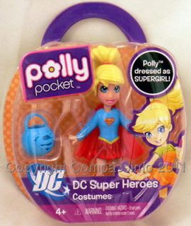 new super hero costume polly pocket supergirl one day shipping 