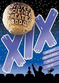 Mystery Science Theater 3000 XIX DVD, 2010, 4 Disc Set, With Gypsy 