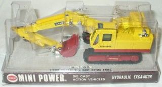 Shinsei / Cox Mini Power #4141 Hydraulic Excavator 1/65 scale, Mint 