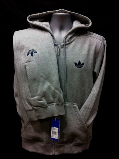 Adidas Originals SPO Beckenbauer JOGGING Fleece Hooded Tracksuit Grey 
