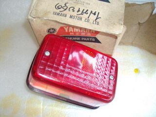 YAMAHA 100 125 RS100 RS125 DT100 DX100 RX100 RX125 TAIL LIGHT LENS NOS 