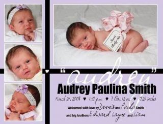   Keepsakes & Baby Announcements > Birth Announcements & Cards