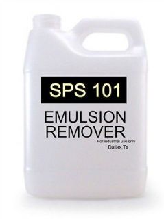 sILK SCREEN PRINTING EMULSION REMOVER CONCENTRATE For 1 Gallon