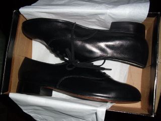 NEW Capezio Mens K360 Character/Tap Oxford Leather Dance Shoes Black 