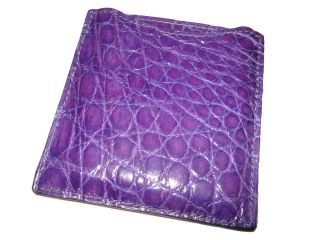 purple label ralph lauren alligator photo wallet frame