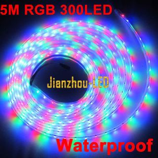 3528 RGB tube Waterproof Light Strip lamp Christmas LED 12V 5M IR