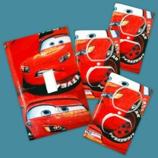 Disney Cars IV Light Switch/Outlet Covers w/plugs
