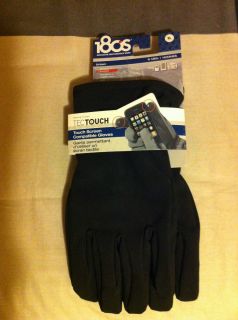 180s Tec Touch Urban Black Driving Gloves Touchscreen Phones Devices 