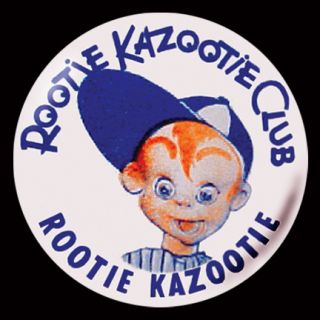 Rootie Kazootie Club 1950s Repro Pinback Button