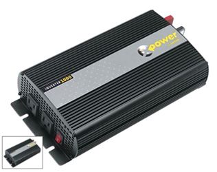   XPOWER 1,000 WATT MOBILE POWER INVERTER ~ 2 AC OUTLETS ~ REFURBISHED