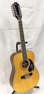 Ephiphone EA2TNACH1 DR 212 Acoustic Collection 12 String Natural 