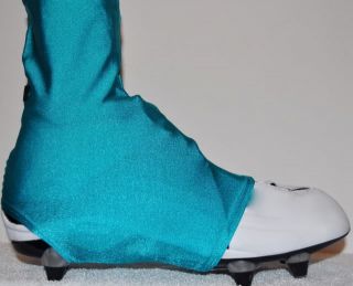 teal revolution 11 cleat cover spats