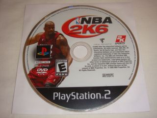   Game Disc Only 2K Sports Basketball 2006 06 E 710425278198