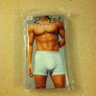 2xist Essential 2 Pack Trunk WhiteSize Small