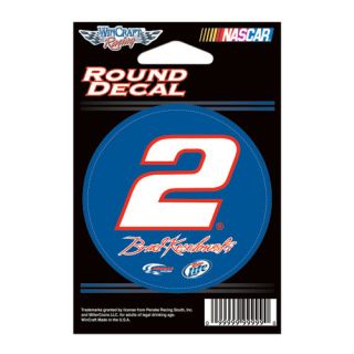   MILLER LITE NASCAR NUMBER 3 ROUND DECAL 2012 PENSKE RACING