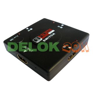 Port HDMI 1.3 Switch Switcher Splitter Selector for HDTV PS3