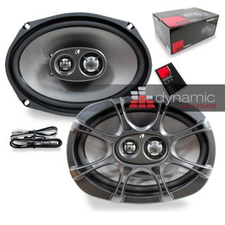   Car Audio Coaxial Speakers 6x9 3 Way 300 Watts 11KS693 New
