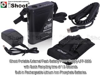 New iShoot Portable External Battery Pack Power Supply Charger for 
