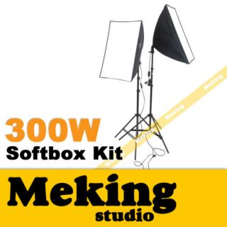 Photographic Continuous Lighting Kit Softbox Kit 300W