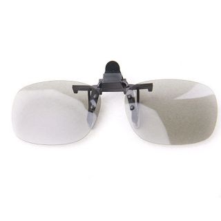 Clip Type 3D Polarized Glasses with Glasses CAS