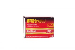 Filtrete 3M Dirt Devil HEPA Vacuum Filter F13 Reaction Dual Cyclonic 