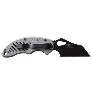 11 Tactical Wharn for Duty Knife Plain Edge Grey FRN Handles 51061 