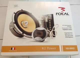 Focal 165 KRX2 K2 Power 6 5 Speaker 2 Way Component System Brand New 