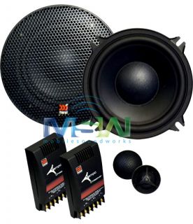   Tempo 5 5 1 4 2 Way Car Component Speakers System 5 25 New