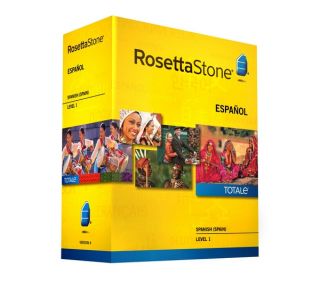 Rosetta Stone Spanish Level 1, version 4 with 2 pair of USB headphones