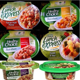 HEALTHY CHOICE LUNCH EXPRESS FRESH MIXERS MICROWAVE STEAMER COOKER 