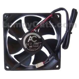   with the arctic cooling af 9225l case fan the 2 wire af9225l runs at a