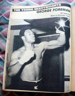 Vintage World Boxing Magazine March 1970 Ali Frazier
