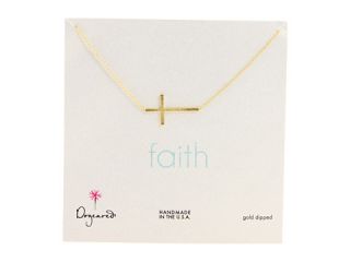 Dogeared Jewels Faith Large Sideways Cross 18 $132.00 