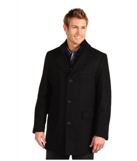 Perry Ellis Button Front Wool Coat w/ Bib $148.99 $165.00 SALE