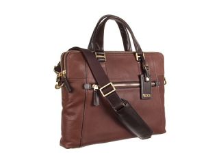 tumi beacon hill branch slim laptop leather brief $ 425