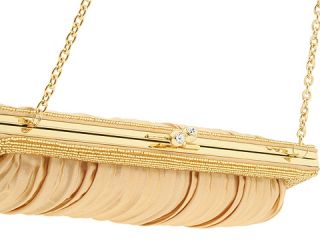 Franchi Handbags Schiaparelli Pleated Silk Clutch    